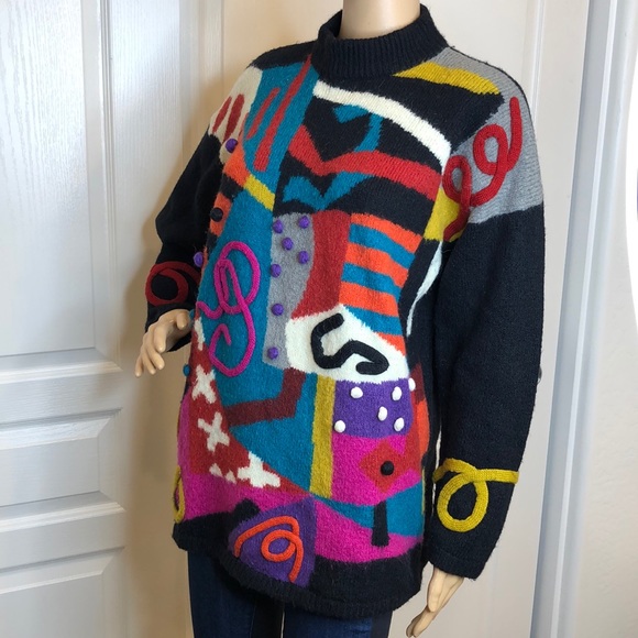Kitty Hawk Vivian Wang Sweater Size M - Picture 7 of 14